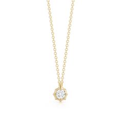 The Sophisticate Pendant is a perfect necklace to highlight the little accomplishments in life from anniversaries to work promotions. This solitaire diamond necklace features a single round brilliant-cut diamond elegantly hanging on an adjustable ball chain. Handcrafted in 18-karat gold Available in yellow gold, rose gold and white gold Diamond: 0.15 total carat weight Adjustable Chain: 18 inches Made in New York STYLE JX4069P/RND The Sophisticate, Solitaire Diamond Necklace, Round Diamond Pendant, Diamond Solitaire Pendant, Bespoke Engagement Ring, Solitaire Earrings, Gold Ear Cuff, Diamond Solitaire Necklace, Solitaire Necklaces