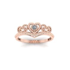 crown ring rose gold, crown ring set, crown ring gold, Chevron V 7, Curve Crown ring, crown ring for her ,crown ring opal, gold tiara ring Magictouch ♡ ► FEATURES diamond, 2mm (0.035ct) Clarity H/VS. *available also in solid gold 14k Rose Gold, 14K White Gold, 14K Yellow Gold ,diamond Size: All ring sizes ara available ► HOW TO ORDER; 1. Please select your preffered size from the menu while adding to card. ► PROCESSING & SHIPPING ❥Your order will be handmade and ready for shipment in 7-14 bu Rose Gold Crown Ring, Jewish Wedding Rings, Gold Crown Ring, Ring Crown, Rose Gold Crown, Tiara Ring, Ring Rosegold, Gold Tiara, Gold Chevron