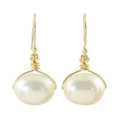 pearl drop earrings Freshwater Pearl Drop Earrings, Earrings Wire, Gold Alloys, White Freshwater Pearl, Handcrafted Earrings, Matching Necklaces, Earrings Dangle, Pearl Drop Earrings, Pearl Drop