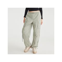 You'll love the stylish look & comfy fit of these Juniors' Aeropostale Baggy Cargo Parachute Pants. Click on this WOMEN'S GUIDE to find the perfect fit and more! You'll love the stylish look & comfy fit of these Juniors' Aeropostale Baggy Cargo Parachute Pants. Click on this WOMEN'S GUIDE to find the perfect fit and more! FEATURES Woven fabric 3 flap cargo pockets on each leg Front slash pockets & back patch pockets with darts Drawstring elastic waistband Bungee cords at the hemsFIT & SIZING Relaxed fit 30-in. inseam High rise sits below the natural waistlineFABRIC & CARE Cotton, nylon Machine wash Imported Size: Small. Color: Grey. Gender: female. Age Group: kids. Material: Cotton Blend. Cargo Parachute Pants, Bungee Cords, Comfy Fits, Aeropostale, Parachute Pants, Gender Female, Woven Fabric, Age Group, High Rise