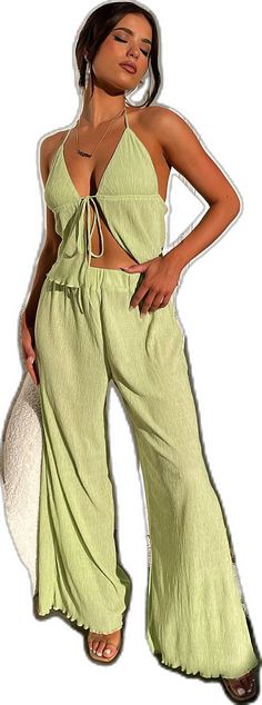 Trendy Summer Loungewear Pants, Casual Solid Wide Leg Pants For Summer, Trendy Beach Pants, Trendy Wide Leg Pants For Summer Day Out, Trendy Summer Wide Leg Pants For Day Out, Trendy Summer Wide Leg Lounge Pants, Summer Solid Wide Leg Loungewear Pants, Casual Stretch Wide Leg Summer Pants, Casual Wide Leg Pants For Beach Season