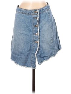 Zara Basic Denim Skirt Size: Medium Bottoms - used. No Fabric Content | Zara Basic Denim Skirt: Blue Bottoms - Size Medium Cheap Zara Denim Skirt, Blue Denim Skirt, Zara Basic, Denim Skirt, Womens Bottoms, Blue Denim, Women Handbags, Zara, Size Medium