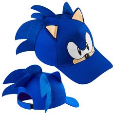 PRICES MAY VARY. This Sonic kids baseball cap for boys is a stylish essential for any young gamer. It features cool 3D ears and is made with breathable Cotton material and has an adjustable strap at the back for a comfortable and secure fit for your little Sonic fan This awesome kids hat is officially licensed Sonic the Hedgehog merchandise and features a vibrant and eye-catching design that will be instantly recognisable and loved by all true Sonic fans This Sonic hat for boys is available in 1 Sonic Hat, Hedgehog Accessories, Cool Baseball Caps, Boys Hat, Kids Baseball Caps, Holiday Accessories, Kids Hat, Accessories Blue, Boys Summer