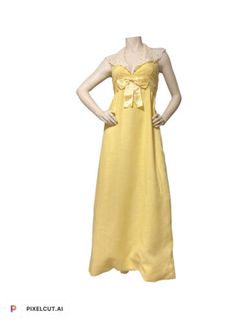 vtg 70s MOLLIE PARNIS BOUTIQUE Yellow Linen Mod White Crochet Halter Maxi Dress | eBay Formal Floor-length Vintage Dress, Formal Vintage Floor-length Dress, Retro Vintage Dress For Evening, Regency Style Vintage Evening Dress, Retro Vintage Evening Dress, 1970s Style Maxi Vintage Dress, Vintage Regency Style Evening Dress, 1970s Vintage Summer Party Dress, Regency Style Evening Dress For Spring