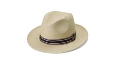 Buy Fawler - Piero Natural-Coloured Moda Panama Hat with Striped Band for only $199. Shop at Trendhim and get 365 day free returns. We take pride in providing an excellent experience. Classic Travel Hats With Uv Protection, Classic Natural Fedora, Woven Toquilla Straw Panama Hat With Flat Brim, Classic Six-panel Panama Hat For Beach, Beige Toquilla Straw Sun Hat For Travel, Classic Adjustable Six-panel Sun Hat, Natural Short Brim Hat For Travel, Elegant Six-panel Summer Hat, Classic Woven Panama Hat For Vacation