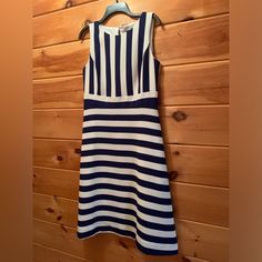 Have Questions? Ask In Comments! Sleeveless Striped Lined Midi Dress, Striped Sleeveless Lined Midi Dress, Striped Sleeveless Lined Dress, Striped Sleeveless Midi Dress, Lined, Midi Dress White, Striped Midi Dress, Ann Taylor Dresses, White Midi Dress, Dress White