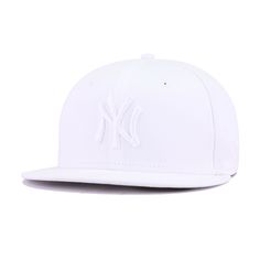 The "Triple White" fitted, this hat is the cleanest of them all. This hat is a statement. What more is there to say? Hat Material: 100% Cotton TwillCrown: WhiteVisor: WhiteButton: WhiteUndervisor: WhiteFront Logo: WhiteNew Era Flag: WhiteRear Logo: White/White Yankees Fitted Hat, Yankee Fitted, New Era Hats, World Baseball Classic, San Diego Chargers, New Era Cap, New Era 59fifty, New York Jets, New York Mets