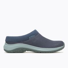 This slide takes breathability and walking comfort to the next level. Find all-day support in the Encore Breeze 5 with our FloatPro Foam midsole for all-day comfort, decorative stitched canvas uppers and cushioned soles. Stitched Canvas, Merrell Shoes Women, Women's Slip Ons, Merrell Shoes, Shoes Women, Next Level, The Next, Walking, Slip On