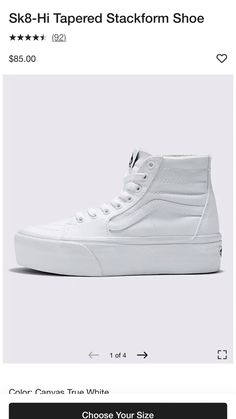 Urban High-top Platform Sneakers With Textured Sole, High-top Platform Sneakers With Textured Sole, White High-top Sneakers With Thick Bottom, High-top Vans Skate Shoes With Textured Sole, Vans High-top Skate Shoes With Textured Sole, Vans High-top Sneakers With Textured Sole, High-top Sneakers With Chunky Platform And White Sole, White High-top Sneakers With Chunky Platform For Streetwear, White High-top Chunky Platform Sneakers For Streetwear