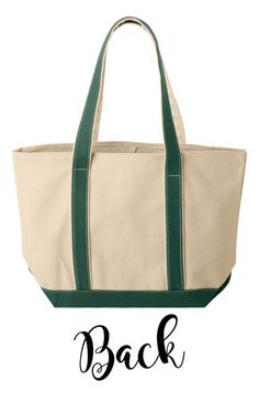 "Personalized Teacher Tote Bag 16.0 oz., 100% heavy-duty cotton canvas Exterior pocket 6\" W x 6 1/2\" H Internal storage pocket Internal metal king ring holder 24\" contrast handles with 10 1/2\" drop 18 1/2\" W x 11 1/2\" H x 5 1/2\" D Copyright © clairdelune 2021" Cotton Canvas Bag In Khaki For School, Khaki Cotton Canvas Bag For School, Green Canvas Bags With Pockets, Green Canvas Bag With Pockets, Large Capacity Khaki Cotton Shoulder Bag, Khaki Canvas Softback Bags, Khaki Softback Canvas Bags, Everyday Khaki Cotton Bags, Eco-friendly Canvas Bag With Canvas Lining