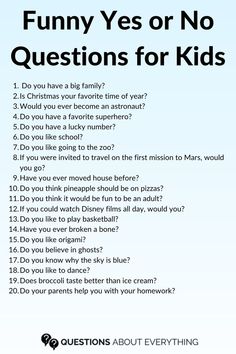 a list of yes or no questions for kids to get them talking Yes No Game Questions, Fun Talking Games, Yes Or No Questions To Ask Friends, Yes Or No Questions For Kids, Funny Yes Or No Questions, Questions For Kids Funny, Yes No Game, Talking Games, Roasts To Say