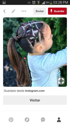 Braid Hair Dos, Childrens Hairstyles, Eva Hair, Easy Hairstyles For Kids, Girls Hair Bows Diy