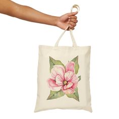 "This 100% cotton bag comes in one size - 15\" x 16\"- perfect for everyday wear. While the canvas material will show off your designs in great colors, it's durable and will last for years. The bag features 20\" handles (made from the same canvas), making it easy to carry even with a week's worth of shopping. .: 100% cotton canvas .: Heavy fabric (12 oz/yd² (406.9 g/m .: Sewn-in label" Botanical Cotton Canvas Bag For Everyday Use, Botanical Cotton Canvas Bag For Daily Use, Botanical Cotton Tote Bag, Botanical Canvas Bag For Everyday Use, Botanical Style Cotton Tote Bag, Botanical Rectangular Canvas Bag For Daily Use, Botanical Style Canvas Bag For Daily Use, Botanical Style Rectangular Canvas Bag For Daily Use, Botanical Canvas Gift Bag For Everyday Use