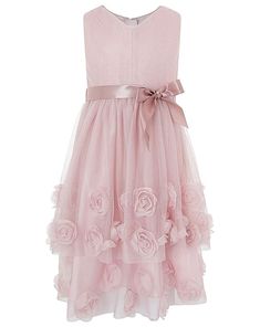 Cool Girl Outfits, Bridesmaid Dresses Long Chiffon, Wedding Dresses For Kids, Summer Dresses For Wedding Guest, Designer Kids Clothes, Knitted Dress, Rose Dress, Luxury Dress, Long Bridesmaid Dresses