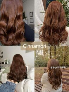 Ash Brown Hair With Copper Highlights, Hair Colors For Olive Undertones, Italian Hair Color, Soft Brown Hair Color Natural, Gingerbread Brown Hair, Brown Wine Hair Color, Dark Auburn Copper Hair, Cinnamon Hair Color Brown, Natural Looking Hair Color Ideas