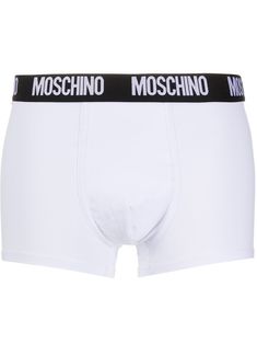 Underpin your outfits with these white stretch-cotton logo boxers from Moschino. Great style down to the very last detail. Featuring a logo-embellished elasticated waistband. | Moschino Logo Boxers Moschino Logo, Black Friday Promotions, Cotton Logo, Cotton Spandex, Stretch Cotton, Drake, Moschino, White Shorts, Women Wear