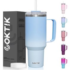 the soft drink cup is in different colors