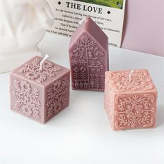 Vine cube candle silicone mold-Embossed flower candle mold-Scented candle mold-Nordic style house shape candle mold-home decoration 1> Size: Please refer to the picture 2> Quantity: 1 pc per list, come with only the mold, do not have any samples. 3> Suitable for candle making 4> It is recommended to use beeswax and soy wax to make candles by mixing them in a ratio of 1:1 Here are more candle molds you might like, Please click on the following link: https://www.etsy.com/shop/Kissrose?ref=seller-p Candle Molds Silicone, Adult Activities, Cube Candle, Halloween Mold, Silicone Candle Molds, Flower Molding, Candle Making Supplies, Candle Mold, Candles Crafts