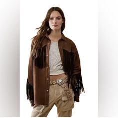 Questions? Leave A Comment Below! Fall Leather Jacket With Fringe For Rodeo, Leather Jacket With Fringe For Rodeo In Fall, Fall Leather Outerwear With Fringe, Fall Leather Jacket For Rodeo, Leather Fringe Outerwear For Fall, Leather Outerwear With Fringe For Rodeo, Leather Fringe Outerwear For Rodeo, Western Leather Outerwear With Fringe, Western Leather Fringe Outerwear