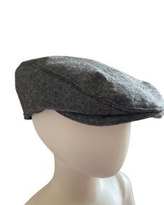 This denim newspaper cap is a dream.  It is made of 100% cotton for easy cleaning. Excellent quality. Please look at listing photos to ensure proper size.  Please measure head circumference prior to purchase.  All items are made with love! From a smoke free home. Washing instruction: wash in cold water, do not bleach, hang to dry. SHIPS FAST! This listing is to get your order rushed! https://www.etsy.com/ca/listing/270607964/express-shipping-purolator-1-2-days-to?ref=shop_home_feat_2&frs=1 It en Cotton Flat Cap For Outdoor, Cotton Flat Cap For Outdoor Use, Gray Cotton Flat Brim Baseball Cap, Gray Cotton Hat With Short Brim, Gray Cotton Flat Brim Hat, Gray Cotton Cap, Mens Summer Hats, Baby Suspenders, Cake Smash Outfit Boy