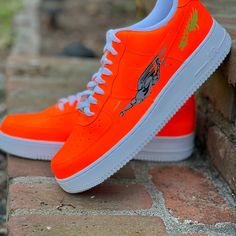 Shoe Embroidery, Shoe Artwork, Angelus Paint, Air Force 1 Custom, Nike Shoes Jordans, Custom Air Force 1, Fast Furious, Fast And Furious, Paint Job