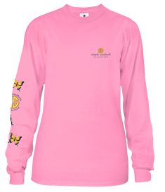 Southern Preppy, Preppy Southern, Simply Southern, Flamingo, Long Sleeve T Shirt, Long Sleeve Tshirt Men, Long Sleeve Tshirt, Size Chart, Sweatshirts