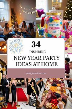 new year party ideas at home