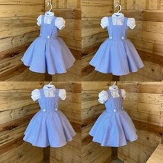 Perfect to any occasion Cute Gingham Dresses For School, Cute Gingham School Dress, Minnie Mouse Dress Baby, Dorothy Dress, Dorothy Costume, Dorothy Wizard Of Oz, Cowgirl Baby, Baby Costume, Cowgirl Costume