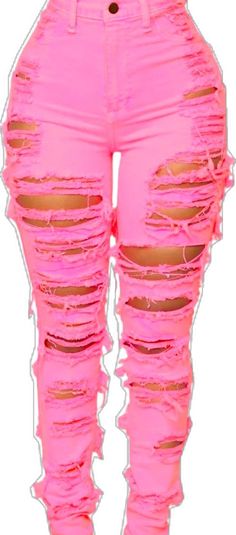 Pink Fits, Fashion Nova Jeans, Neon Pink, Stretch Denim, Fashion Brand, Fashion Nova, Women's Fashion, High Rise, Neon