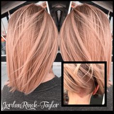 Rose Gold Hair Antique Rose Hair Shaved undercut. Instagram @jordanrincktaylor Subtle Rose Gold Hair Blonde, Rosé Hair, Rose Hair Color, Shaved Undercut, Latest Hair Color, Hair Instagram, Strawberry Blonde Hair, Pink Highlights