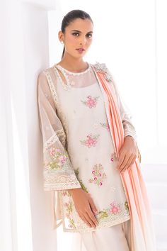 Raesa – Sania Maskatiya International Organza Kurta, Sania Maskatiya, Organza Shirt, Embroidered Kurti, Pakistani Fancy Dresses, Eyelet Embroidery, Simple Pakistani Dresses, Stylish Party Dresses, Stylish Dress Designs