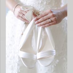 Satin Bow Low Block Heels - Size 10 - Only Worn For 10 Min To Try On Great And Comfortable Wedding Shoes! Come In Original Box And Bag Comfortable Wedding Shoes, Wedding Shoes Comfortable, Low Block Heels, Satin Bow, Try On, Wedding Shoes, Shoes Women Heels, Block Heels, Original Box