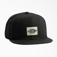 With a mid-size crown and a casual flat brim, this hat offers a classic look you can count on for daily wearing. The hat features a moisture-wicking sweatband, adjustable snapback closure, and wool blend fabrication. Classic Snapback Fitted Hat With Logo Patch, Classic Black Snapback Hat With Flat Brim, Classic Black Flat Brim Snapback Hat, Classic Black Baseball Cap With Flat Crown, Sporty Outdoor Fitted Hat With Flat Brim, Adjustable Fit Curved Brim Hat For Streetwear, Streetwear Hat With Adjustable Fit And Curved Brim, Urban Adjustable Fitted Hat With Flat Crown, Classic Snapback Hat With Logo Patch