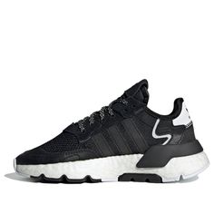 Casual Nylon Sneakers For Streetwear, Casual Black Sneakers For Jogging, Sporty Breathable Basketball Shoes For Streetwear, Black Casual Nylon Sneakers, Casual Black Nylon Sneakers, Adidas Urban Basketball Shoes, Adidas Athleisure Running Shoes With Three Stripes, Sporty Basketball Shoes With Boost Midsole, Casual Adidas Sneakers For Jogging