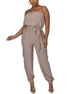 Sexy Jumpsuits | Strapless Jumpsuit | Dressy Jumpsuits | Prolyf Styles – ProLyf Styles Chic Solid Color Off-shoulder Tube Top, Chic Off-shoulder Tube Top, Strapless Solid Jumpsuits And Rompers For Date Night, Strapless Jumpsuits And Rompers For Date Night, Chic Bandeau Strapless Jumpsuit, Chic Solid Color Bandeau Strapless Jumpsuit, Chic Strapless Bandeau Jumpsuit, Chic Solid Bandeau Jumpsuits And Rompers, Strapless Jumpsuit For Date Night