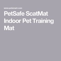 PetSafe ScatMat Indoor Pet Training Mat Indoor Pets, Pet Training, Train