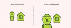 the differences between bad and good property infographical images are depicted in this graphic