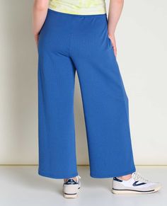 We took details from our favorite Chaka skirt—wide waistband, super soft fabric, wear-anywhere-attitude, and turned them into a year ‘round pant. A fan favorite for good reason: sweatpant comfortable, going-out presentable. Versatile Wide Leg Pull-on Pants For Loungewear, Comfy Wide-leg Spring Sweatpants, Comfy Wide-leg Pants With Elastic Waistband, Comfy Wide Leg Sweatpants For Spring, High Waist Bottoms With Elastic Waistband For Loungewear, Comfy Pants With Elastic Waistband, Wide Leg Yoga Pants With Elastic Waistband For Lounging, Comfy Wide-leg Spring Bottoms, Everyday Wide Leg Athleisure Bottoms