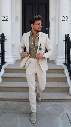 Men,s Beige Suits, Linen 2 Piece, Beach Linen suit, Wedding suits, grooms Suit, Party Wear suits, Gift For Him,  linen suit, beach wedding suit, summer clothing men, men's suit, men's clothing, men's fashion, party dress suit, linen suit, gift for dad,2 piece wedding suit, wedding groom suits, lesbian wedding suit,                                                          DESCRIPTION Men, s Beige & cream 2 Piece Suit Complete With Blazer, Trousers & coat Elevate your friendship on this special da Men Linen Suit, Beach Wedding Suits, Summer Wedding Suits, Mens Wedding Suits, Beach Wedding Attire, Dinner Suit