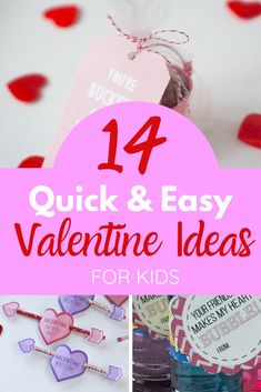 valentine's day ideas for kids that are easy to make and great for the classroom