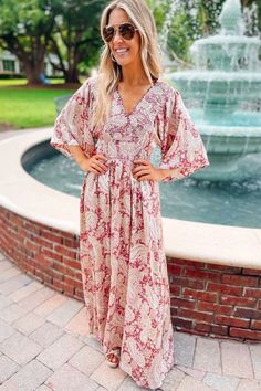 Paisley Maxi Dress | Sophie & Trey