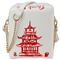 PRICES MAY VARY. Unique design: made of polyurethane, it looks like a Chinese pagoda. It looks very cute and interesting. Structure:1 buckle Bag,1 Inner pocket. Medium Size:5.91"*5.31"*7.09" (L*W*H); 1.39 lb lightweight It is lightweight and not bulky, but roomy enough for your basic stuffs like ,keys, glasses and some small cosmetics. It is perfect for Women Girls and can be used during travel and shopping.It is one of the most special gifts for Birthdays, Anniversaries, Children's day, Christm 16th Birthday Gifts For Girls, Chinese Takeout Box, Sweet 16 Birthday Gifts, White Handbags, Chinese Takeout, Buckle Bags, Purse For Women, 16th Birthday Gifts, Novelty Bags