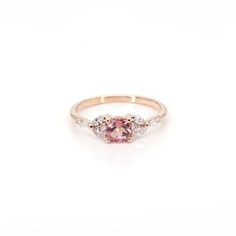 14k Pink Tourmaline Engagement Ring | 5MM Natural Pink Tourmaline Ring | 6 Marquise Diamond Ring | October Birthstone Ring | Wedding Ring | Handmade Jewelry P R O D U C T 𝄪 D E T A I L S ✽ Metal: 14k Yellow Gold, White Gold & Rose Gold ✽ Bottom Band Width: 1.5 MM ✽ Center Stone: Natural Pink Tourmaline 5.0 mm x 1pc (approx. 0.50ct) ✽ Side Stone Size: Natural Marquise Diamond 3.5x1.5 mm x 6pcs (approx. 0.22ct) / Natural Round Diamond 1.5 mm x 2pcs (approx. 0.04ct) ✽ Diamond Color: G ✽ Diamond Clarity: VS2-SI1 ✽ Made to Order O T H E R 𝄪 I N F O R M A T I O N ▪ All items are custom made to order ▪ Rush order: Please contact us before place your order to ensure that we can accommodate your deadline ▪ All items are nicely packaged and ready to gift ▪ If you can't find the information you nee Morganite Rings With Gemstone Accents, Fine Jewelry, Sapphire Ring For Wedding With Round Cut, Rose Gold Tourmaline Wedding Ring, Tourmaline Promise Ring In Fine Jewelry Style, Fine Jewelry Rings With Rose Cut Diamonds And Tourmaline, Wedding Rings With Rose Cut Diamonds And Tourmaline, Fine Jewelry Tourmaline Ring With Round Cut, Round Cut Tourmaline Rings Fine Jewelry, Fine Jewelry Tourmaline Ring Round Cut