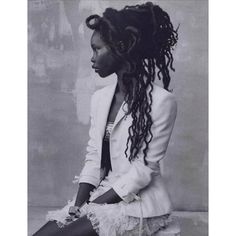 Locs are an ancient hairstyle, dating back thousands of years. They are most recently associated with the followers of the Rastafari… Liya Kebede, Twisted Hair, Dreadlock Styles, Hair Reference, Locs, A Black, Beautiful Hair, Pretty People