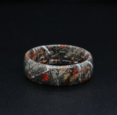 an image of a bracelet made out of realtree camo and red corals