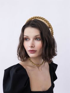 Enter into a realm of timeless beauty with our collection of stunning handcrafted headbands. Indulge in pure luxury in the form of delicate golden bands adorned with everything from crystal embellishments to gilded roses, exquisitely designed for elegance. Crafted with unparalleled precision, each headband intricately weaves together elegant brilliance and ornate charm. Celebrate captivating beauty and inspire awe with our statement-making pieces. ✨ 💎🔱 Epona Valley, Closet Upgrade, Luxury Hair Accessories, Bridal Handbags, Fantasy Hair, Gold Headband, Crown Headband, Wedding Crown, Face Drawing