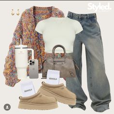 Fall Aesthetic Outfit, Mode Zara, Cardigan Sweaters, Mia 3, Cute Comfy Outfits