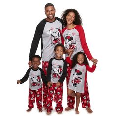 Disney's Mickey & Minnie Mouse Family Pajamas Collection by Jammies For Your Families Christmas Portrait, Mickey Mouse Pajamas, Quiet Morning, Minnie Mouse Christmas, Disney Pajamas, Christmas Matching, Mickey Mouse Minnie Mouse