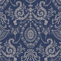 Acquire 88/10043 Cs Woolverston Blue By Cole and Son Wallpaper Cs Go Wallpapers, English Wallpaper, Blue And White Wallpaper, Cole And Son Wallpaper, Art Chinois, Victorian Wallpaper, How To Hang Wallpaper, Luxury Wallpaper, Wallpaper Rolls