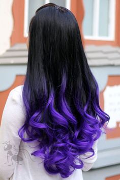 Exotic Hair Color, Cute Hair Colors, Dyed Hair Inspiration, Pretty Hair Color, Full Hair, Long Wavy Hair, Hair Dye Colors, Cool Hair Color, Hair Color For Black Hair